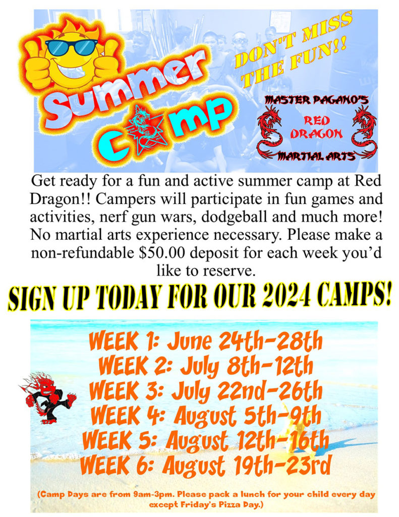 Summer Camp – Master Pagano's